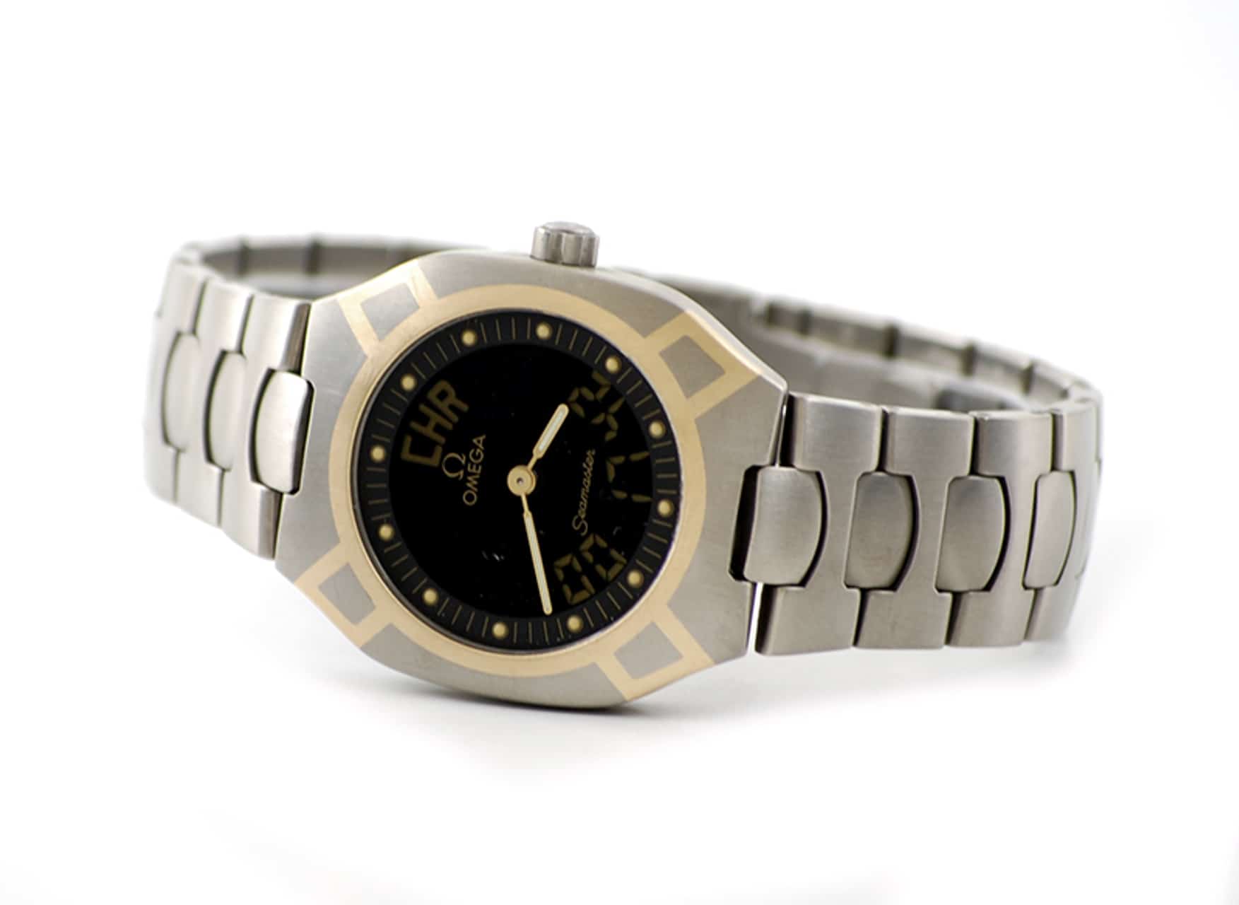 Omega seamaster digital and 2025 analog manual